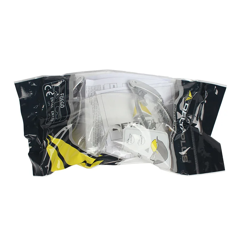 101134  Safety helmet can be installed Goggles Original high quality Anti-fog  rays Shockproof Labor protection goggles