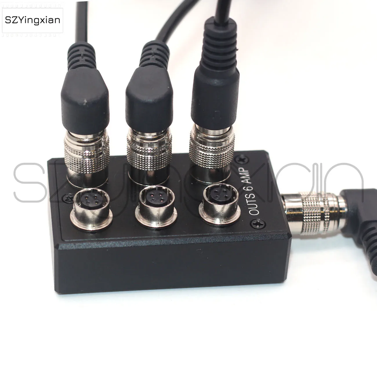 Recording equipment 688 633 Zoom F8 camera power 4-way distributor Hirose 4-pin female to Hirose 4-pin power output 6 AMP