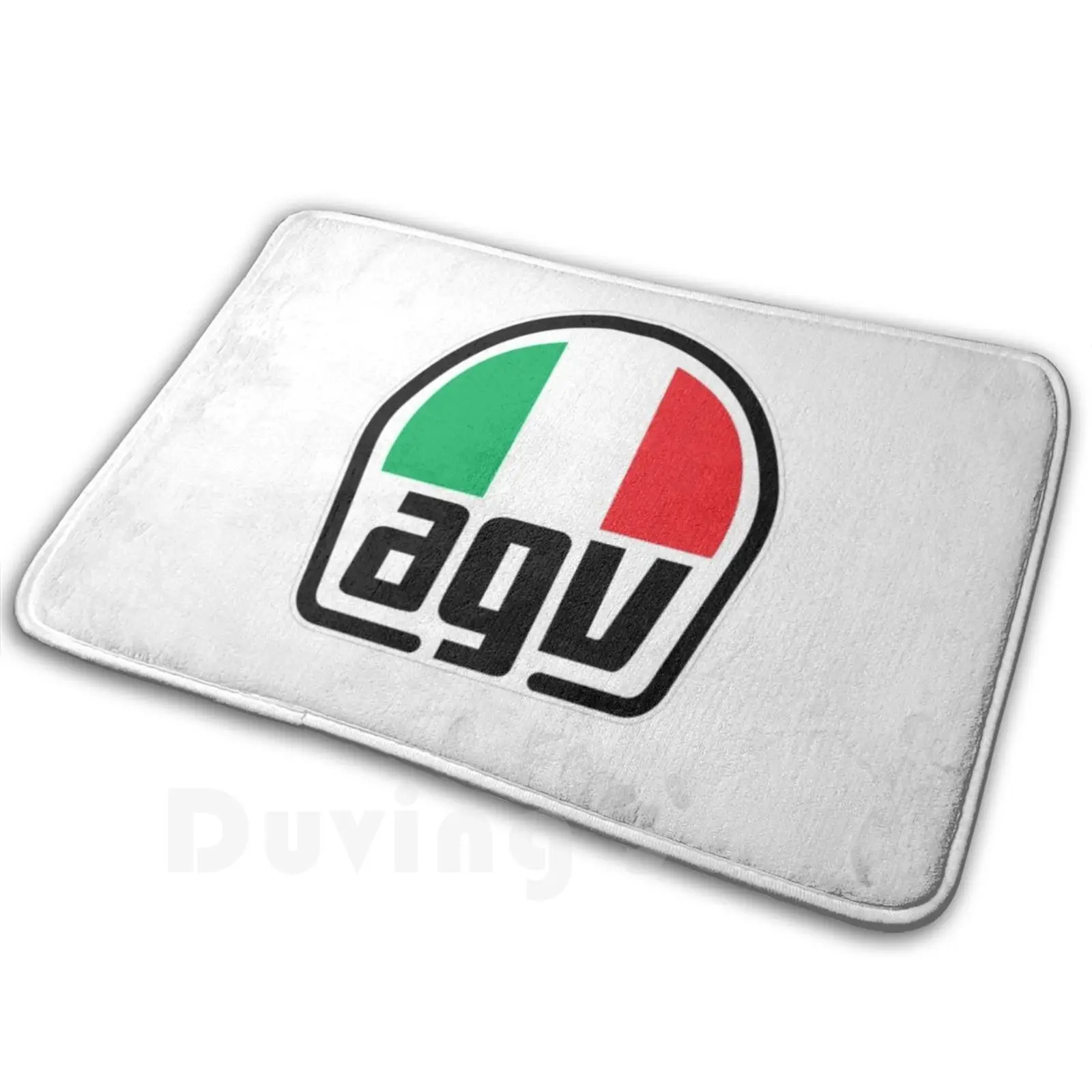 A G V Soft Non-Slip Mat Rug 57 Carpet Cushion Aoutomotive Motor Sport Moto Racer Abarth Helm