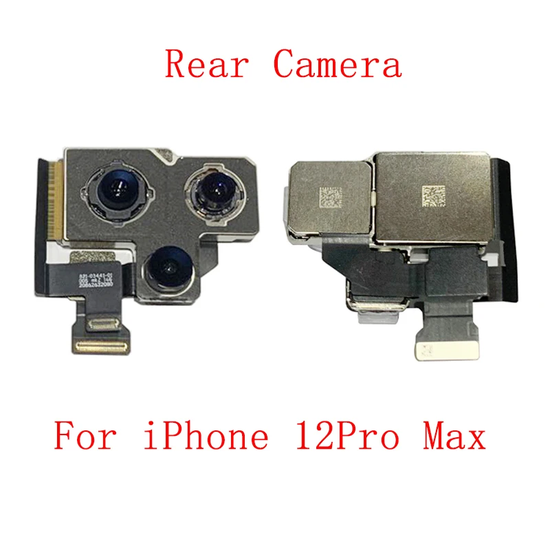 Back Rear Front Camera Flex Cable For iPhone 12 Pro Max 12 Mini Main Big Small Camera Module Repair Replacement