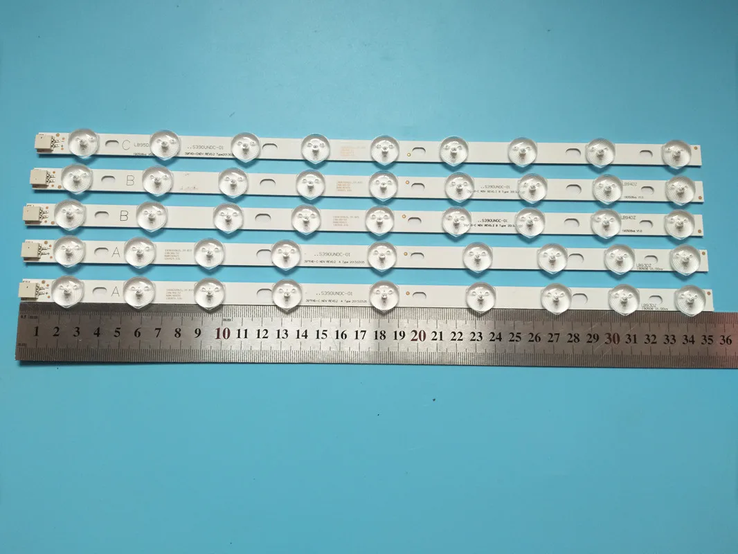 Tira de led para 40 polegadas, ndv rev1, 39pf3025d, 40l1333db, p40led13 segundo