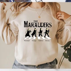 Sweat-shirt graphique Marauder Varsity, chemise d'équipe Marauder, sweat-shirt Wormtail, t-shirt unisexe, pulls décontractés, sweats à capuche, automne, hiver