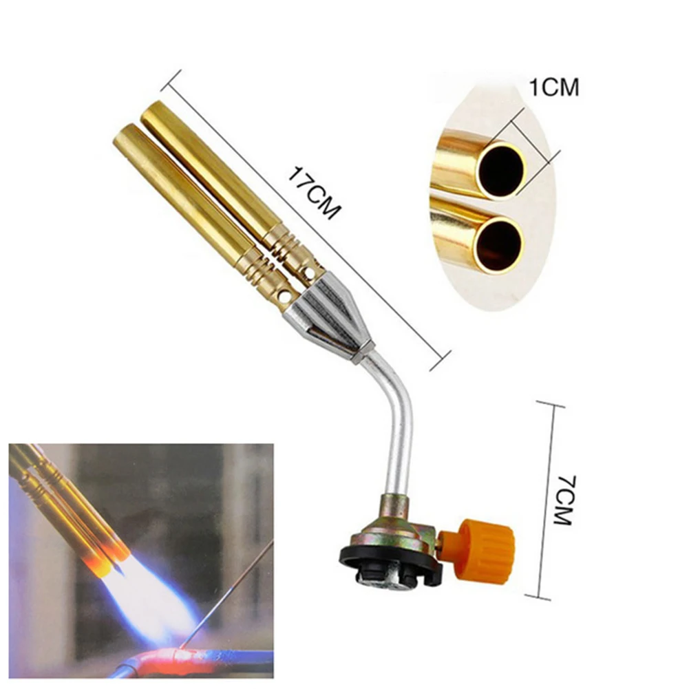 Tubo de cobre para aire acondicionado, tubo de aluminio, pistola de Gas de soldadura, encendedor de casete, herramienta de barbacoa al aire libre