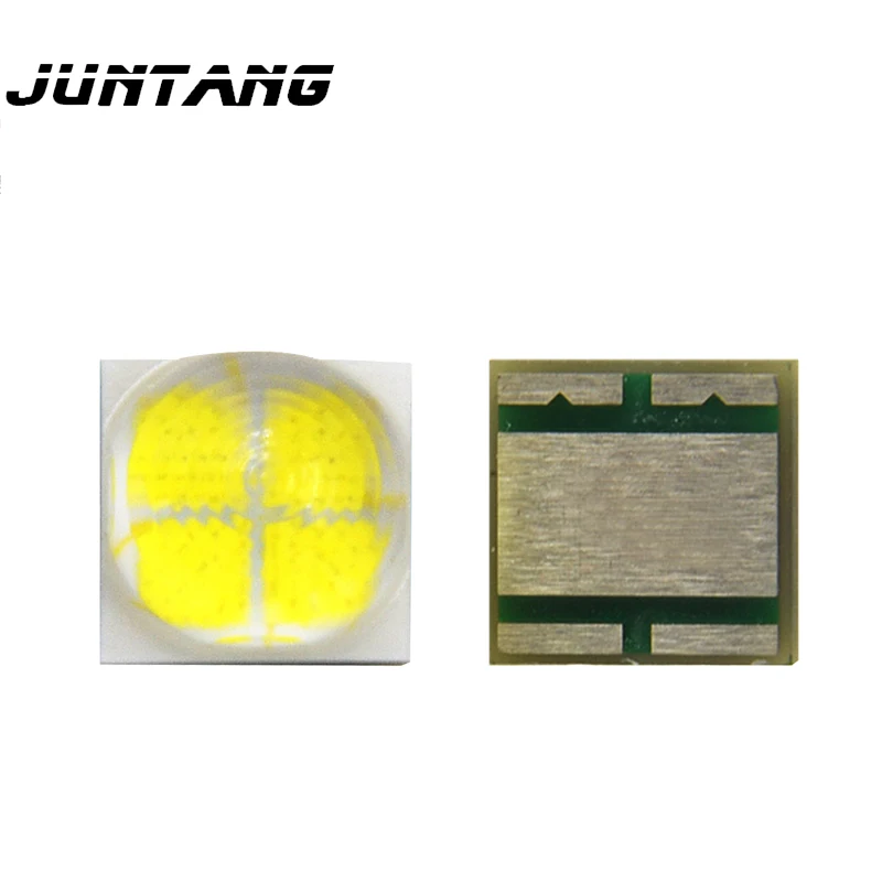 Linterna LED XHP50 de alta potencia para coche, luz de cerámica de 4 chips, alto brillo, cuentas blancas cálidas y sustrato de cobre, 20W