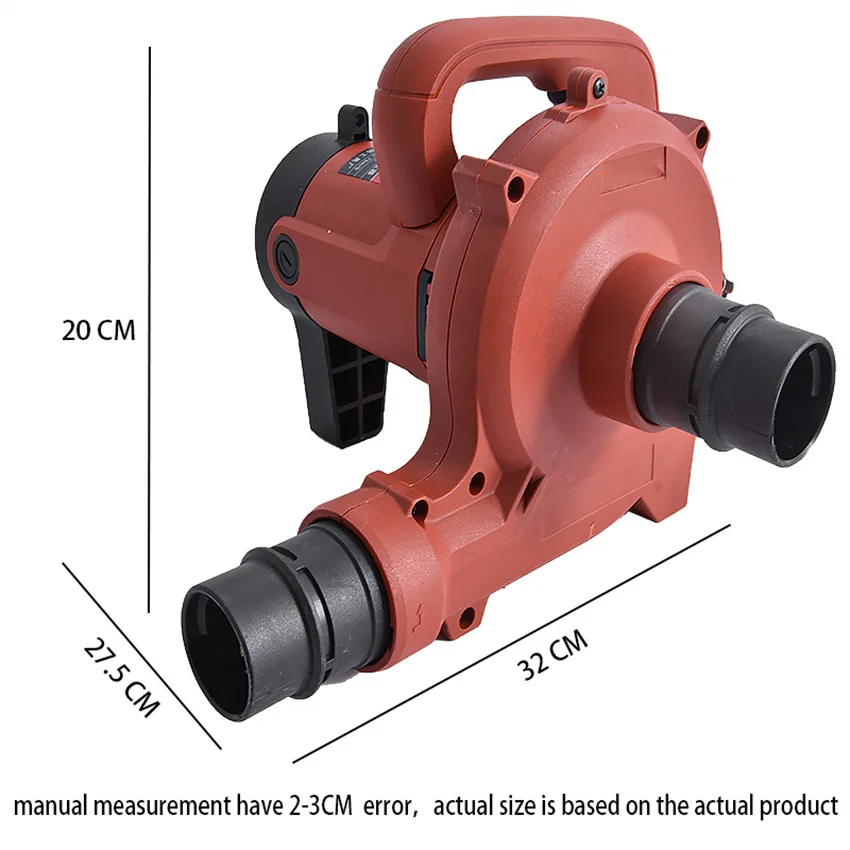 1200W Industrial Grade Dust Collector Blower Blowing And Suction Vacuum Cleaner For Electric Cutting Slotting Milling Machine