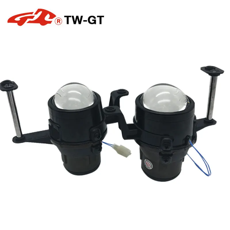 TW-GT Car-Styling driving light HD 2.5 Bi-xenon high-definition spotlight lens fit for Chevrolet New Sail match h8 h9 h11 bulbs