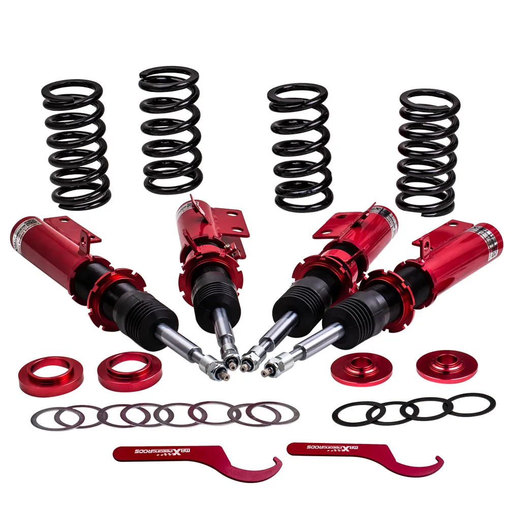 Lowering Coilovers Kits For Toyota Camry 2007-11 XV40 Adj. Damper Spring Shocks for LEXUS ES350 Adj Damper Shock Coil Springs