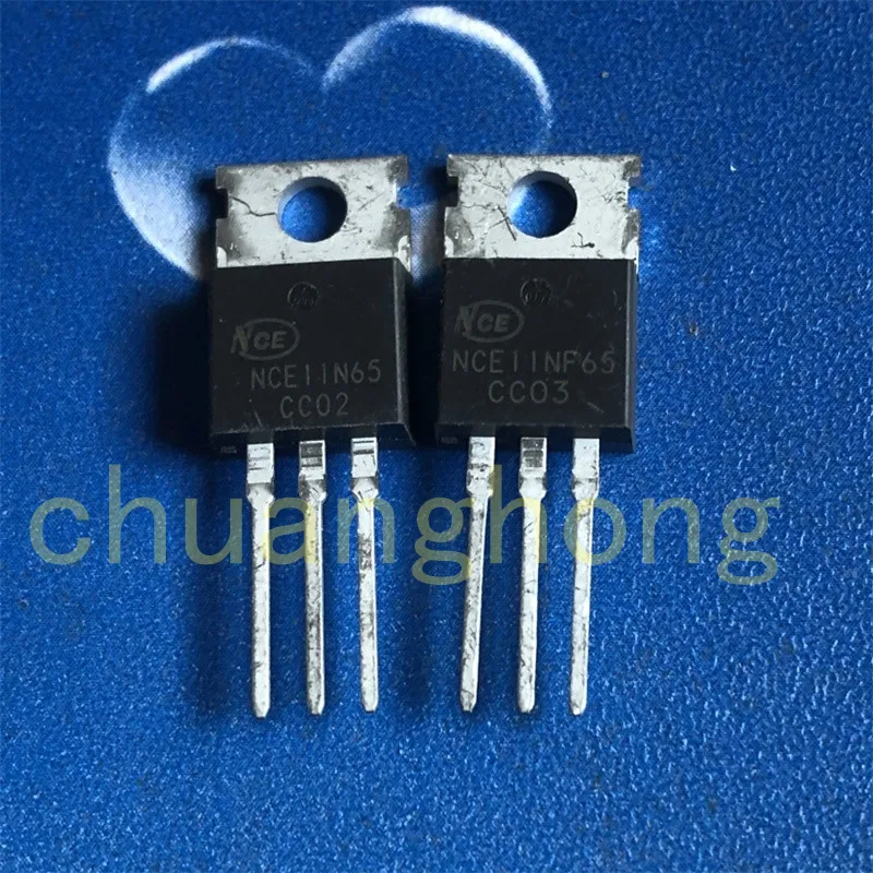 

1Pcs/Lot Original New Power NCE11N65 11A 650V NCE11NF65 Field Effect Transistor MOS Triode TO-220