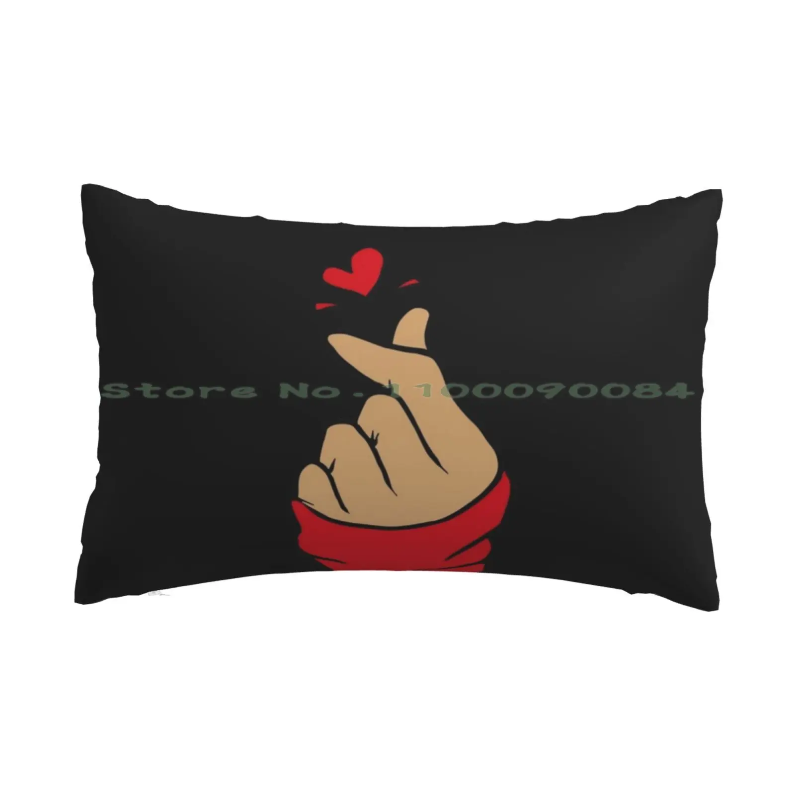 Love Is Sudden Pillow Case 20x30 50*75 Sofa Bedroom Love Is Sudden Girls Shemale Lasbian Gay Red Hand Treeny Long Rectangle