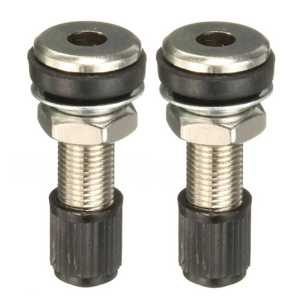 Válvula Universal para rueda de motocicleta, accesorio de reparación de coche, 32mm, para neumático de montaña, sin cámara, 2 uds.