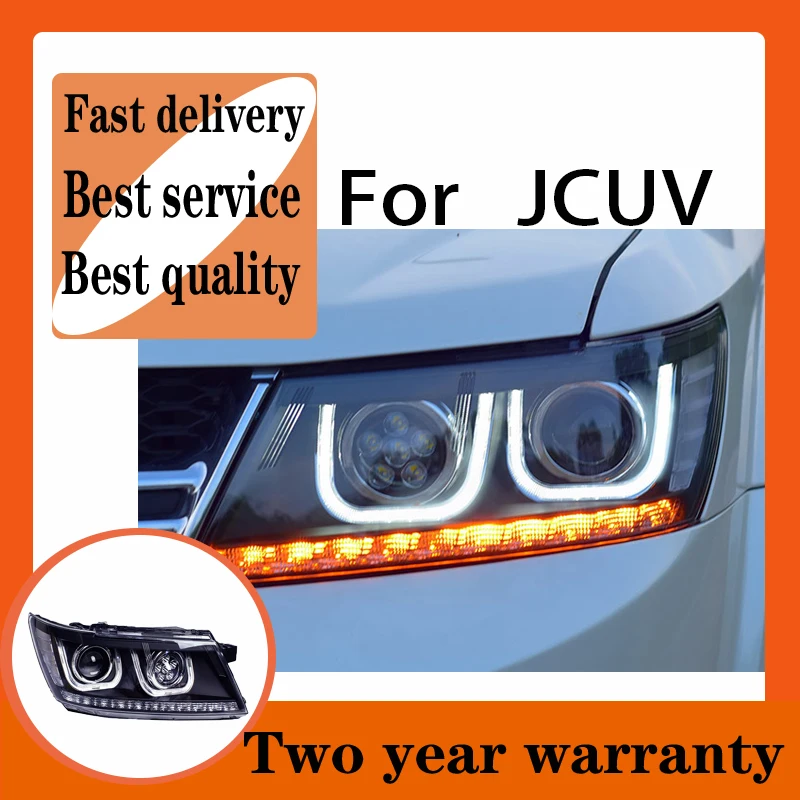 

Автомобильный Стайлинг Фара для Dodge Journey JCUV Фара Fiat Freemont Светодиодная фара H7 D2H Hid Опция Angel Eye Bi Xenon Beam