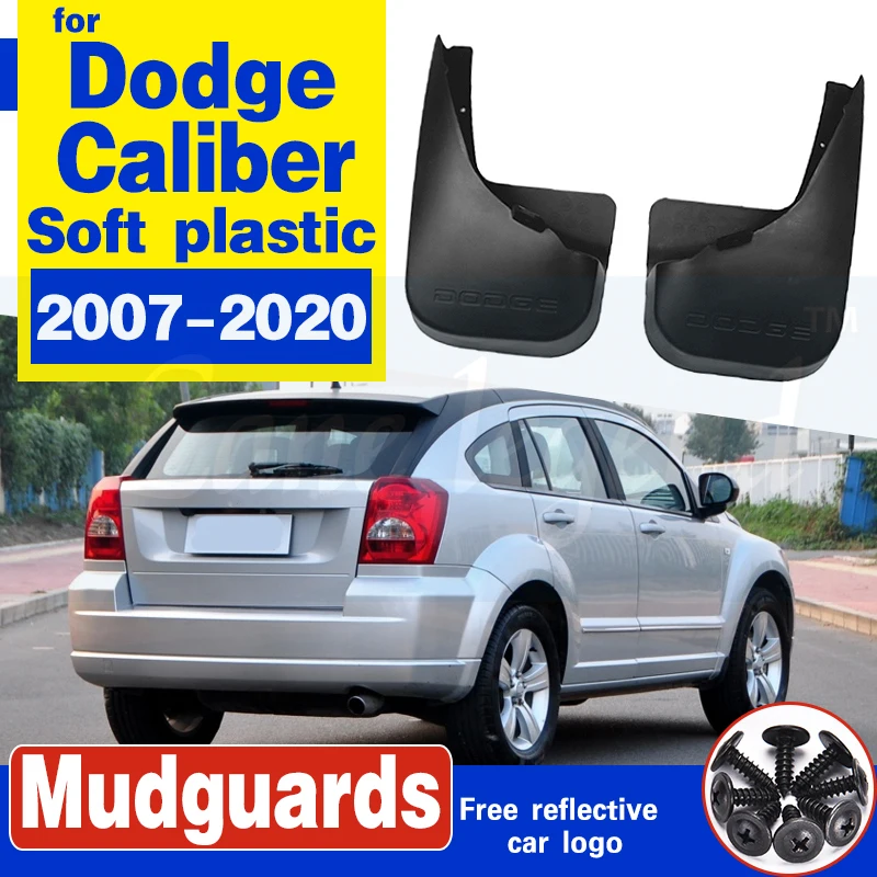 Rear Mudflap for Dodge Caliber 2007~2020 Fender Mud Guard Splash Flaps Mudguards Accessories 2008 2009 2010 2011 2012 2013 2014