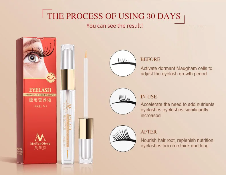 Kruiden Wimpergroei Behandelingen Vloeibare Serum Enhancer Eye Lash Langere Dikkere Beter dan Wimper Extension Krachtige Make