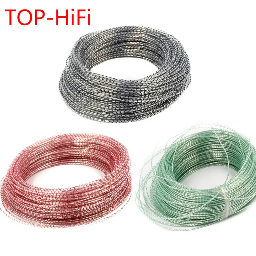 

TOP-HiFi 3M 4M Nordost Valhalla Hi-End 7N Copper + Pure Silver Bulk Cable DIY Power Cable Interconnect Audio Cables