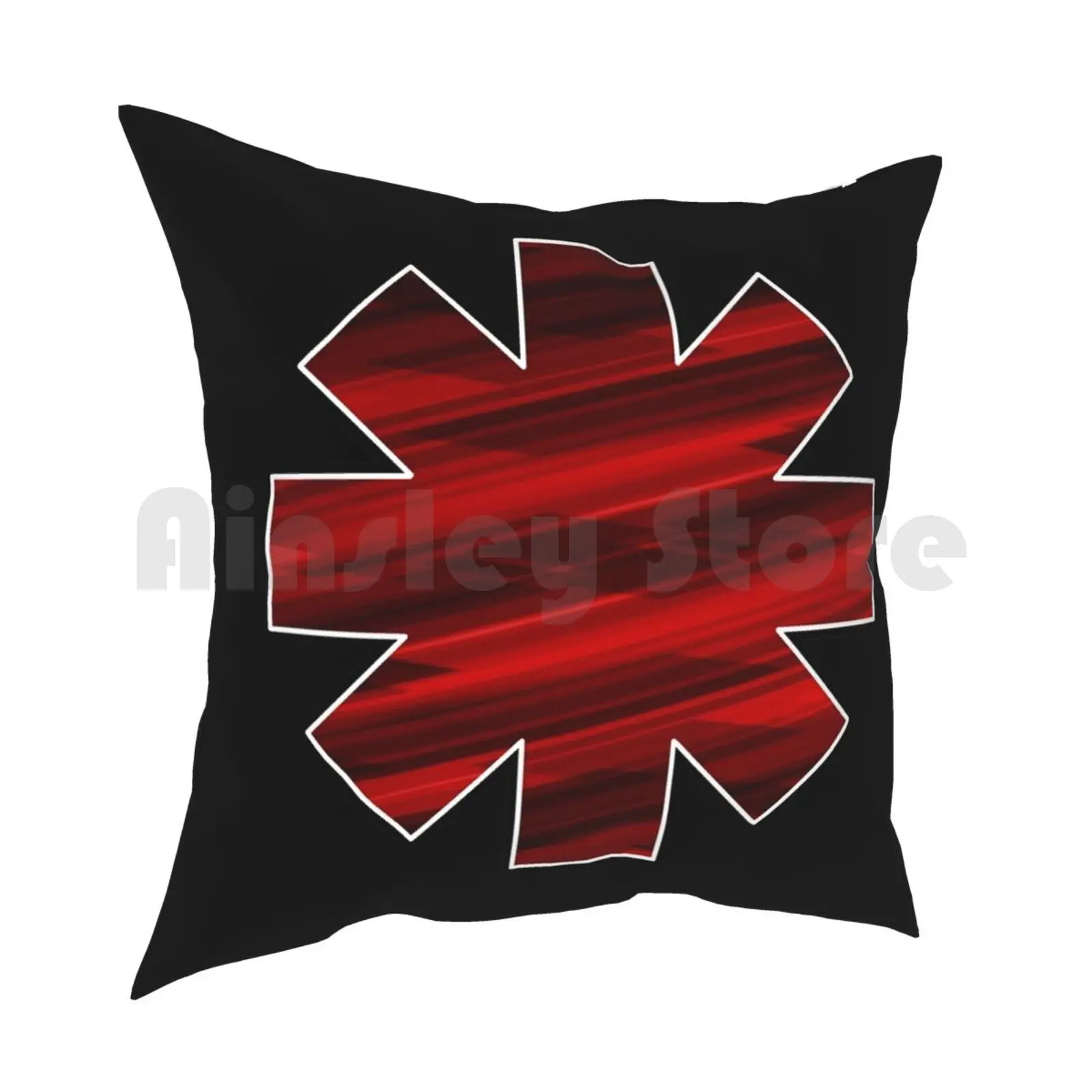 Hot Red Music Pillow Case Printed Home Soft DIY Pillow cover Music Bands Band Band Band Band Band Hot Topic Hot Topic Band