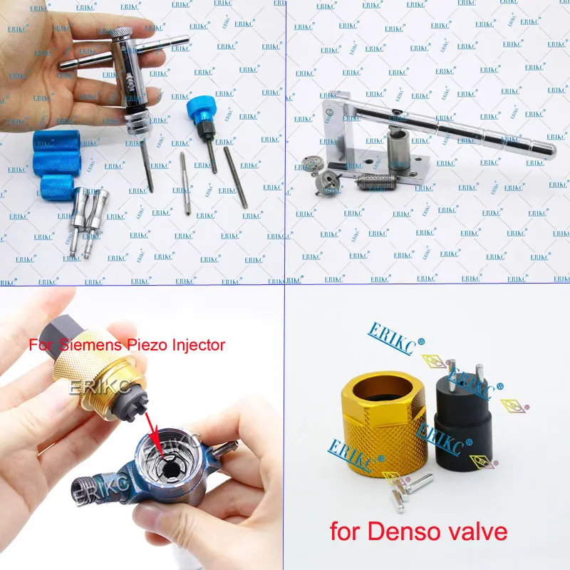 Diesel Injector Removal E1024049 CR Fuel Nozzle Repair Tools Assemble Disassemble Tool for Bosch Denso Siemens Piezo