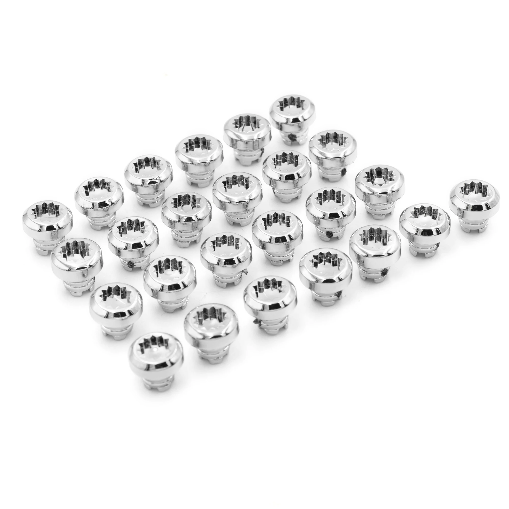 100pcs Wheel Rivets Nuts For Rim Lip Decoration Replacement Car Rims Studs Bolts