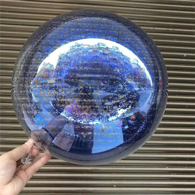 DIY Wedding Birthday Party Decoration Bobo Balloons 18 Inch colorful glitter Round PVC Transparent Christmas Decor Bobo globos