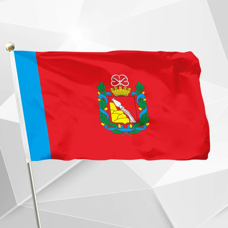 

Russia Voronezh Oblast 1998 Flag 90x150cm 3x5ft 120g 100D Office Activity parade Festival Home Decoration 60x90cm 21x14cm Banner