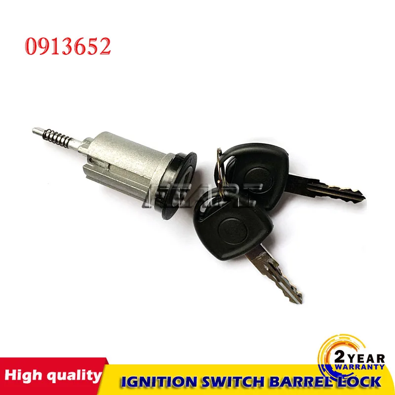 0913652 90511999S1 0913694 0913652S1 913694S1 IGNITION SWITCH BARREL LOCK WITH KEYS FIT FOR OPEL ASCONA C VAUXHALL CORSA