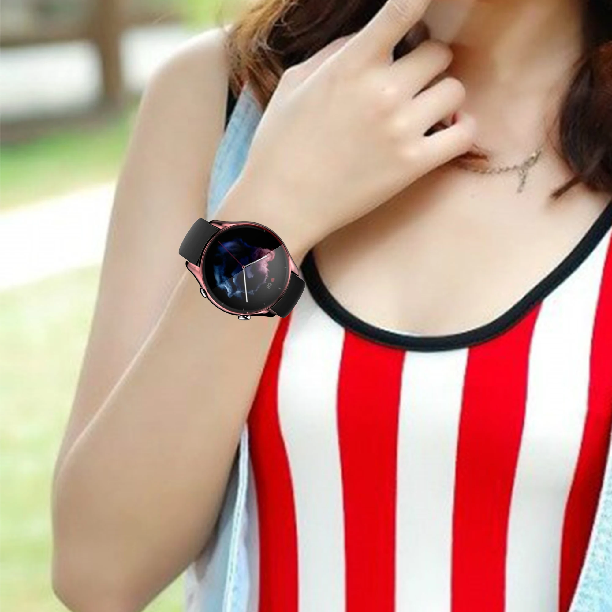 Colorida funda protectora para reloj inteligente Huami Amazfit GTR3, cubierta suave de TPU, Protector de pantalla completa para GTR3 Pro