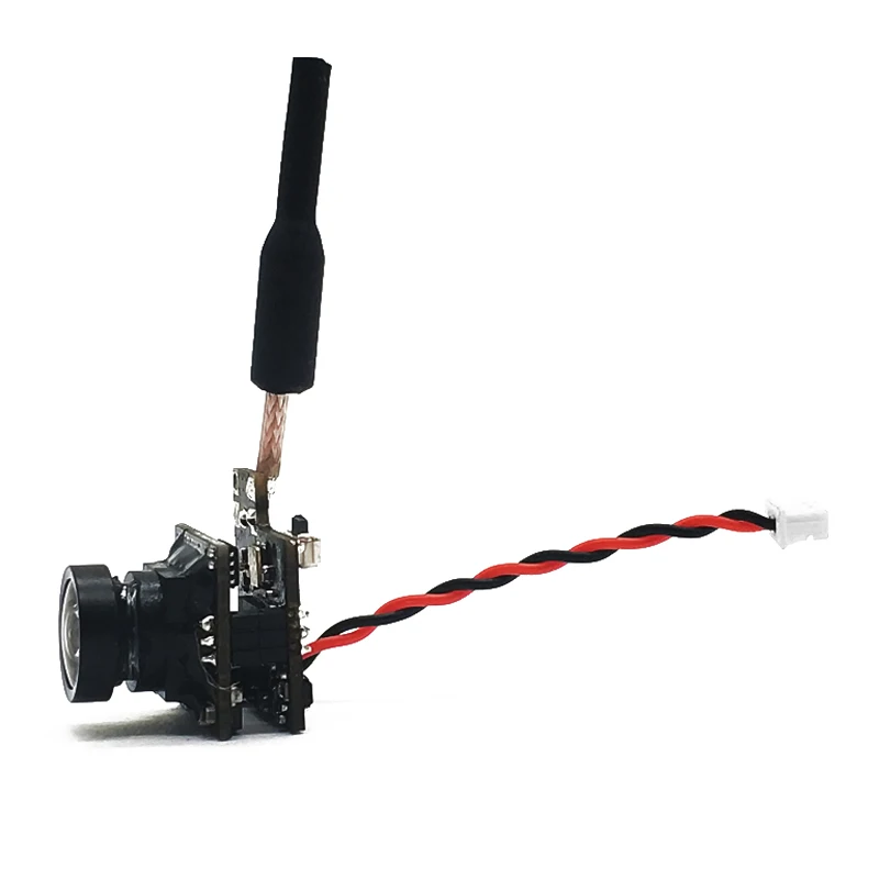 800TVL 4:3 FPV Mini Camera PAL 5.8G 48CH 25mW CMOS 170 Degree AIO LED Light FPV Camera For RC Models