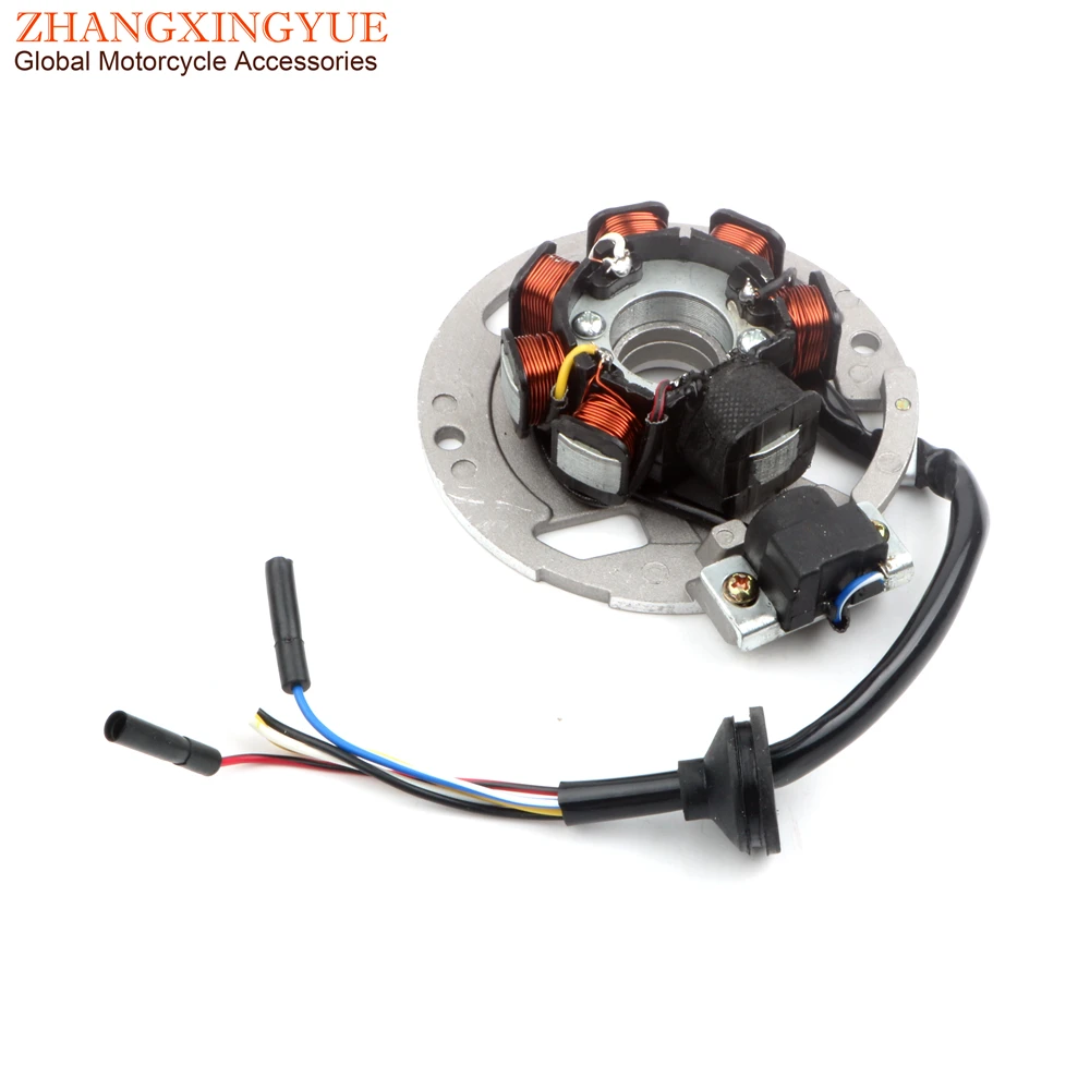 Scooter Coil Magneto Stator for Yamaha Minarelli Aerox 50 Axis Breeze JOG50 R JOG RR Neos Why zuma 50cc 2-stroke AC