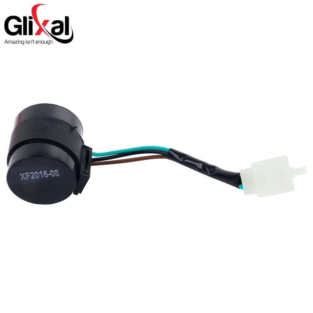 Glixal Blinker Turn Signal Flasher Relay for Gy6 Scooter or Moped 50cc 125cc 150cc 139QMB 152QMI 157QMJ