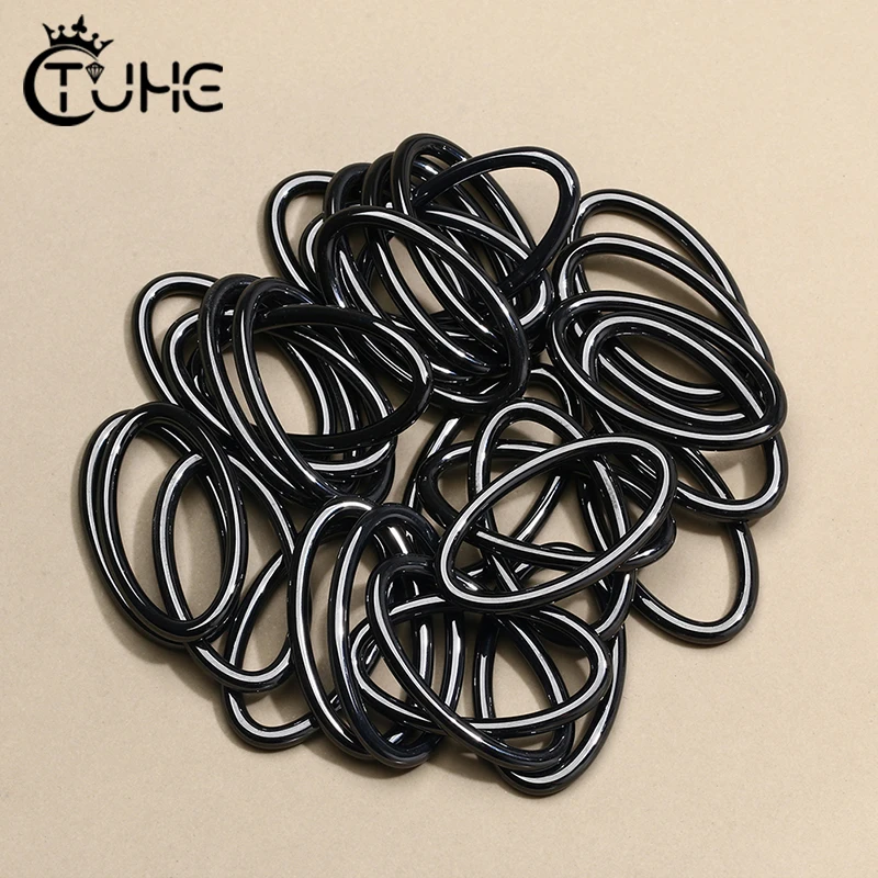 Real Ceramic Accessories 2mm Thickness Round Smooth Never Fade DIY Making Jewelry Accessories Black White For Earrings Bracelet