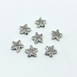 20pcs charm starfish star beads jewelry making DIY handmade bracelet necklace accessories connector