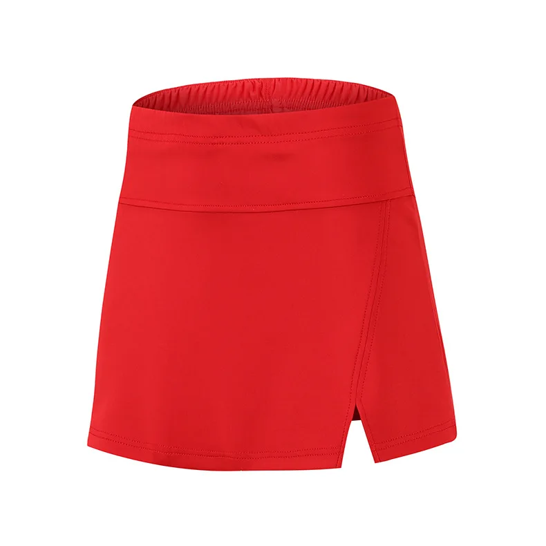 New Women Tennis Skorts skirt,Girl sport Skirts with Safety Shorts,A-line Running Tennis Skirts Quick Dry badminton skirt