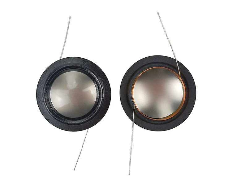 10PCS 25,4mm 25 core Schwingspule Metall Titan Membran + Seide Seite Hochtöner Lautsprecher Reparatur Teile 6-8OHM – Detail 8