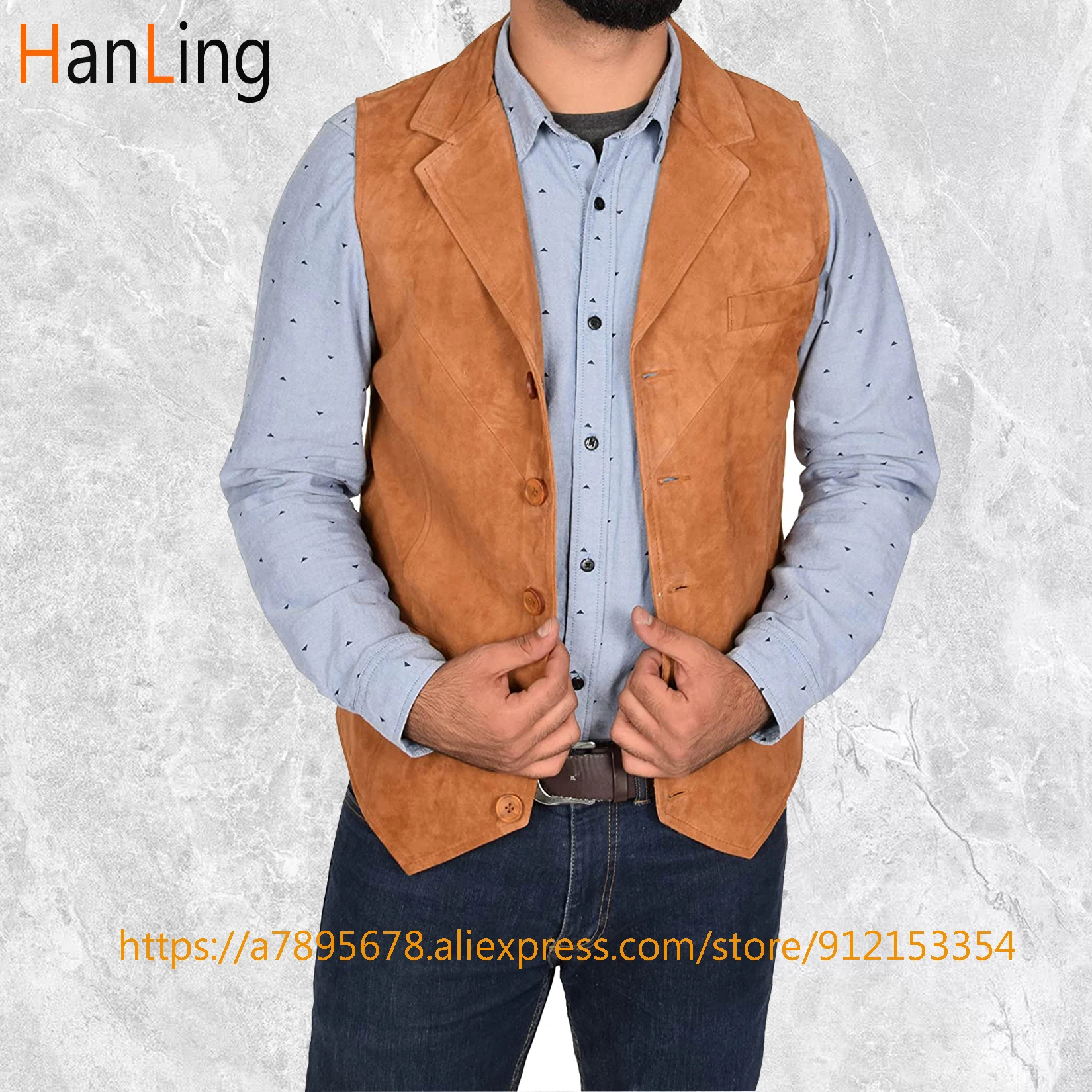 Herren Anzug Weste Beiläufige Dünne Wildleder Weste Steampunk Sommer Jacke жилетка мужская