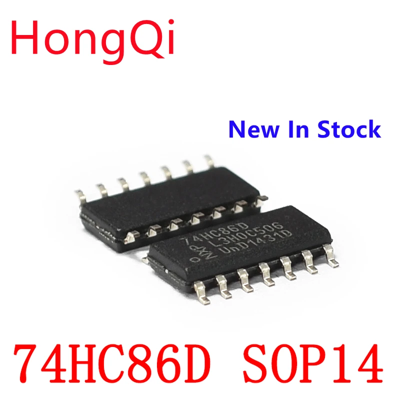 

10Pcs/lot 74HC86D SOP-14 74HC86 SOP SN74HC86DR SN74HC86 In Stock