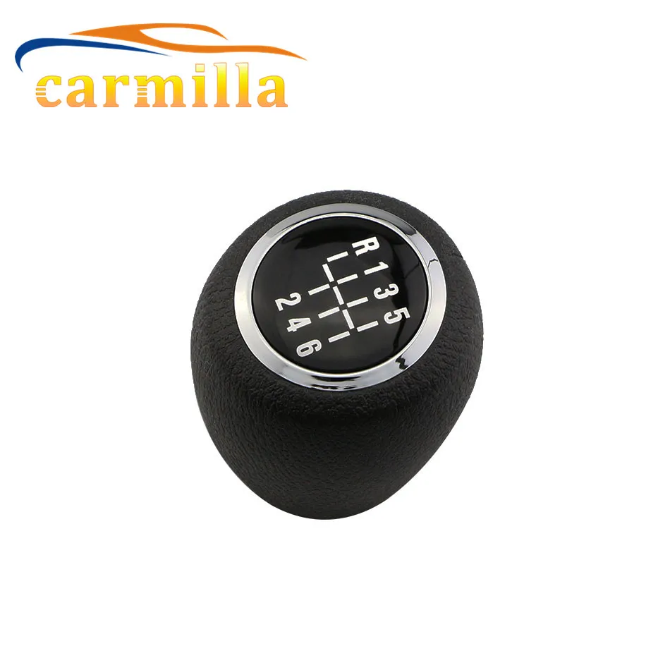 Carmilla 6 Speed Car Gear Head Shift Knob Handball for Chevrolet Cruze Sedan Hatchback 2009 - 2013 2014 2015 2016 Auto Parts