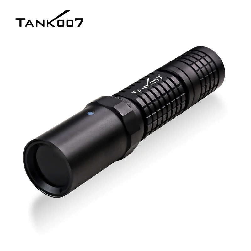 TANK007 L03C NDT Anti-Counterfeit Cold Light Source UV LED 365nm Blacklight Ultraviolet Light Flashlight Curing USB Rechargeable