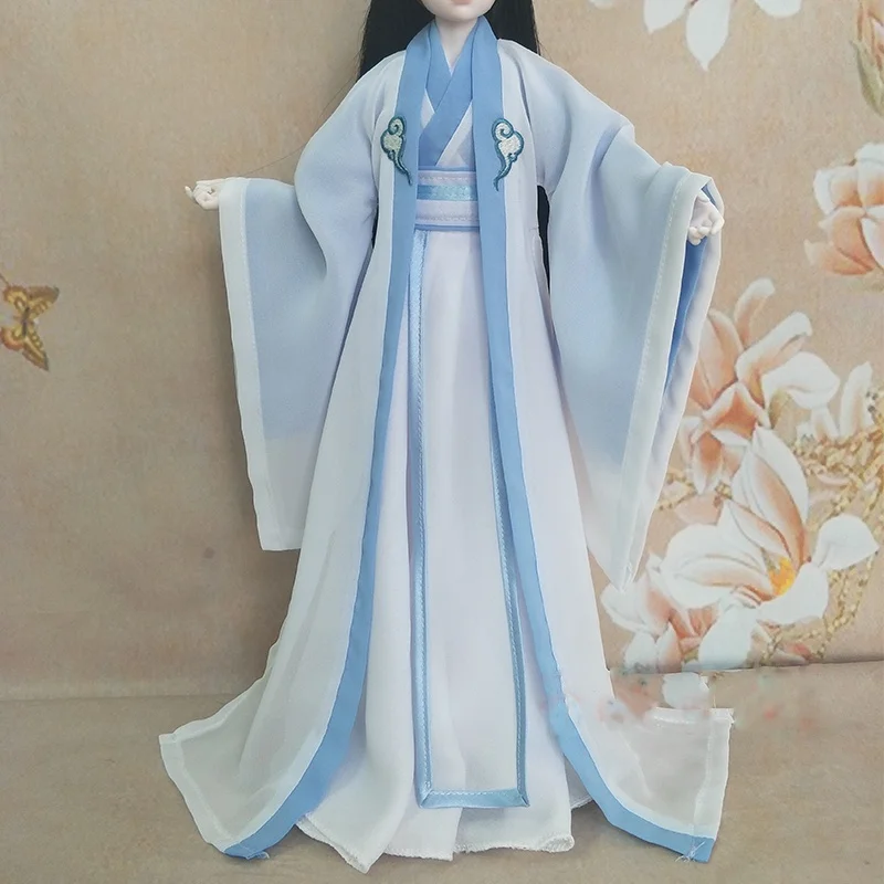 1/6 1/4 1/3 scala BJD o figura vestiti per bambole Costume antico Hanfu per BJD/SD OB27 YOSD MSD SSDF forte zio accessori C0687