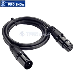3Pin kabel Dmx złącze Xlr Dmx512 linia sygnału dla kontroler Dmx bezprzewodowy światło dyskotekowe światło laserowe ruchoma głowica maszyna do dymu