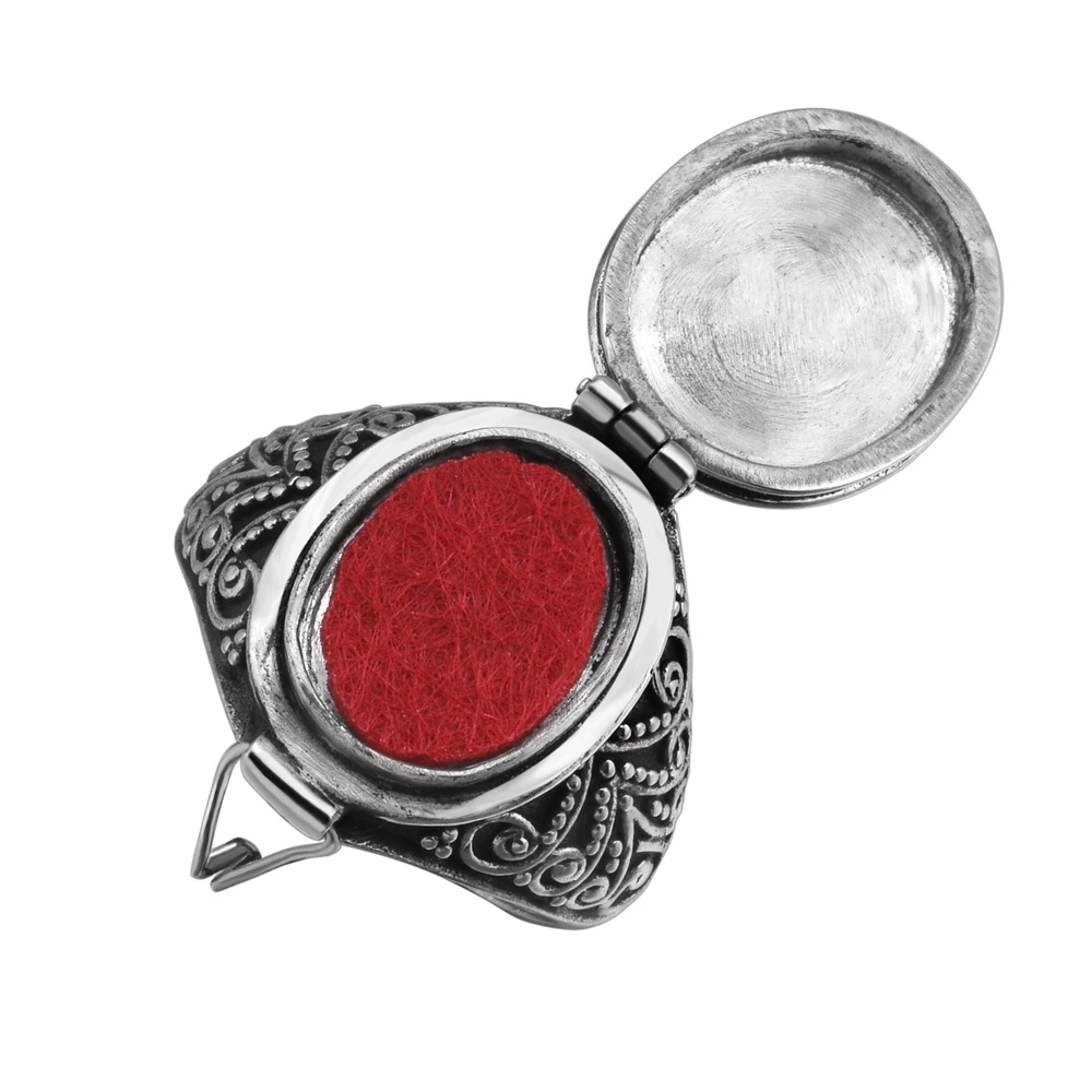 New! SDA Creative Perfume bottle 925 Sterling Silver Rings for Women AAA Quality Black Plating Female Finger Rings Jewelry