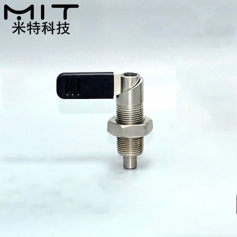 1pcs Lever type Indexing plungers, Spring screw with pin, 180° position type. Lock pin Fine thread M10M12M16M20 in stock