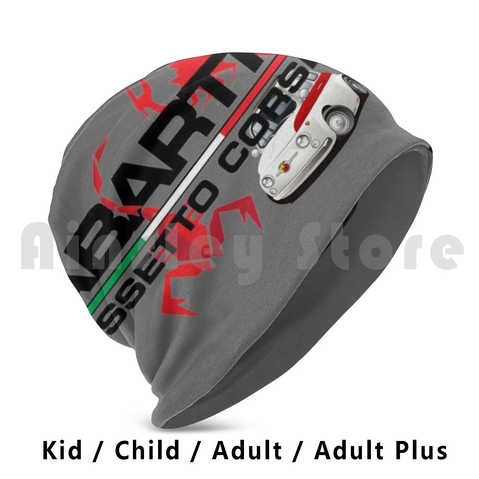 Abarth Assetto Corse Beanies Knit Hat Hip Hop Abarth Assetto Corse