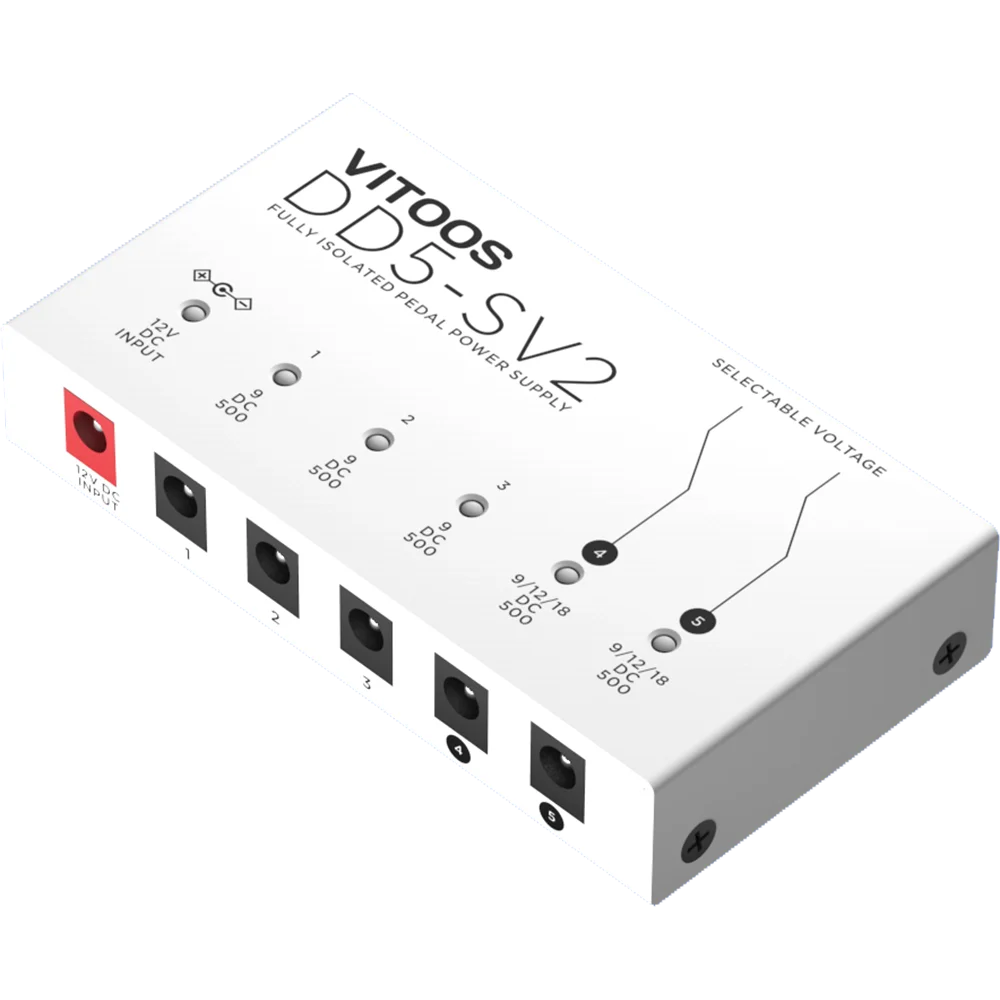VITOOS DD5-SV2 effect pedal power supply fully isolated Filter