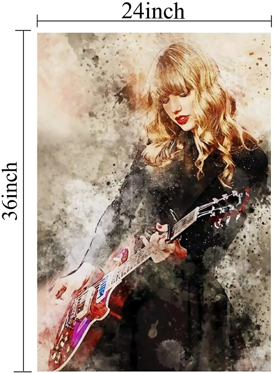 Taylor Pop Art Canvas Painting Décor