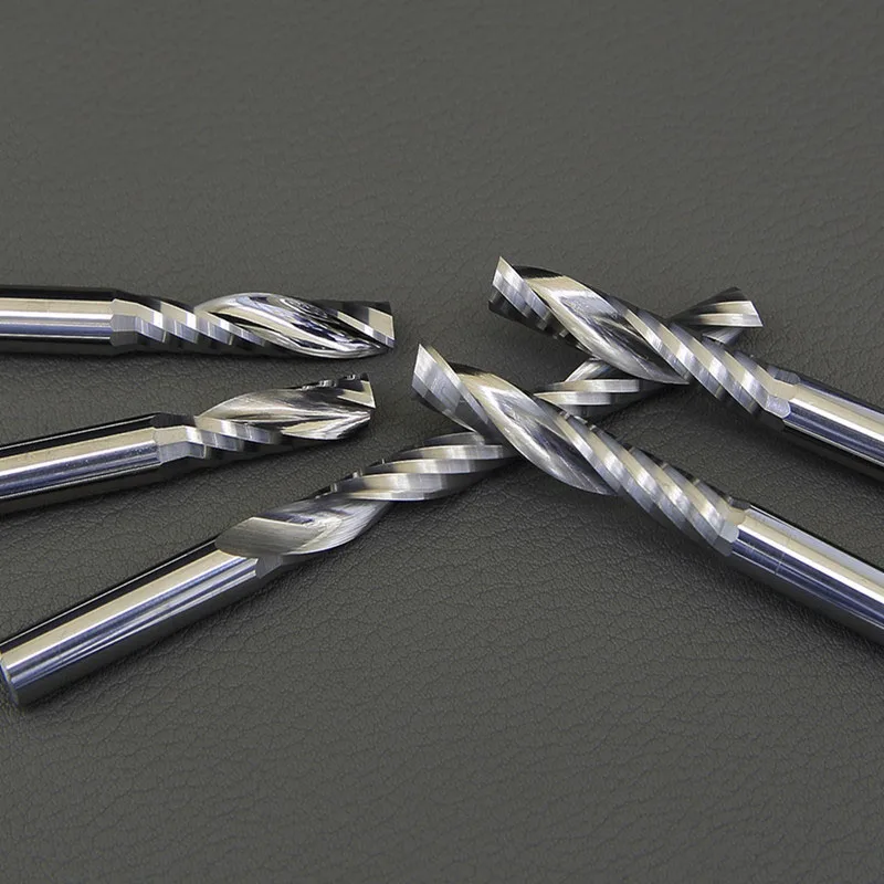 5A Hartmetall-Einzahn-Zollfräser für Holzbearbeitungswerkzeuge, Aluminium-Schneidwerkzeug, CNC-Fräser, Holzfräser – Detail 3