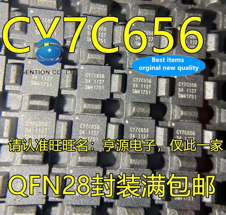 5PCS CY7C65634 CY7C65634-28LTXC CY7C65642 CY7C65642-28LTXC QFN28 in stock 100% new and original