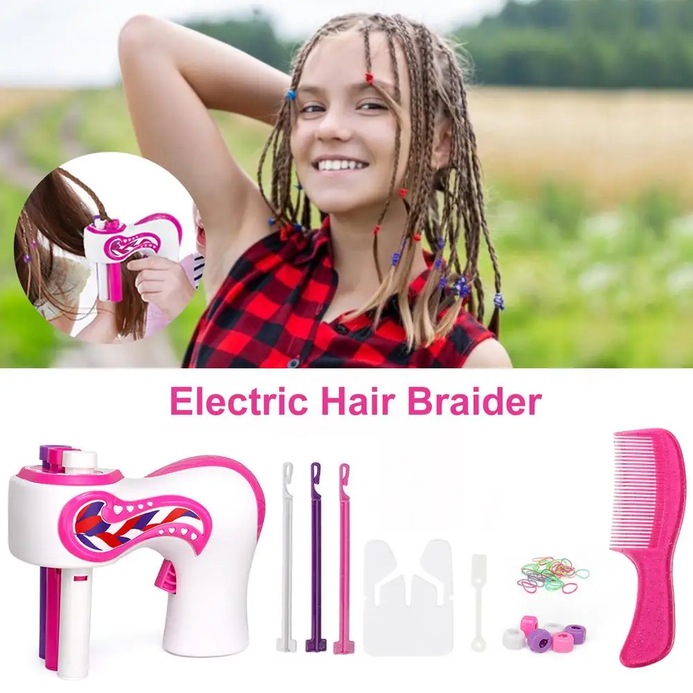 Automatic Hair Braider Hair Editor Electric Braiding Device Hair Styling Tool Braid Machine Hair Weave Roller Twist Braider