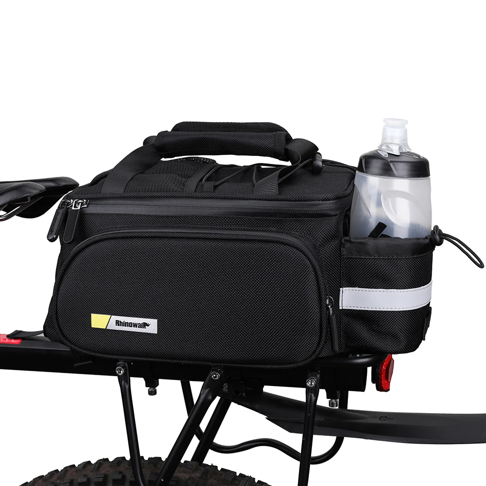 Rhinowalk Fahrrad Träger Tasche Big Verkauf Rack Stamm Pannier Tasche Radfahren Multifunktions Große Kapazität Reise Tasche Mit Regen Abdeckung