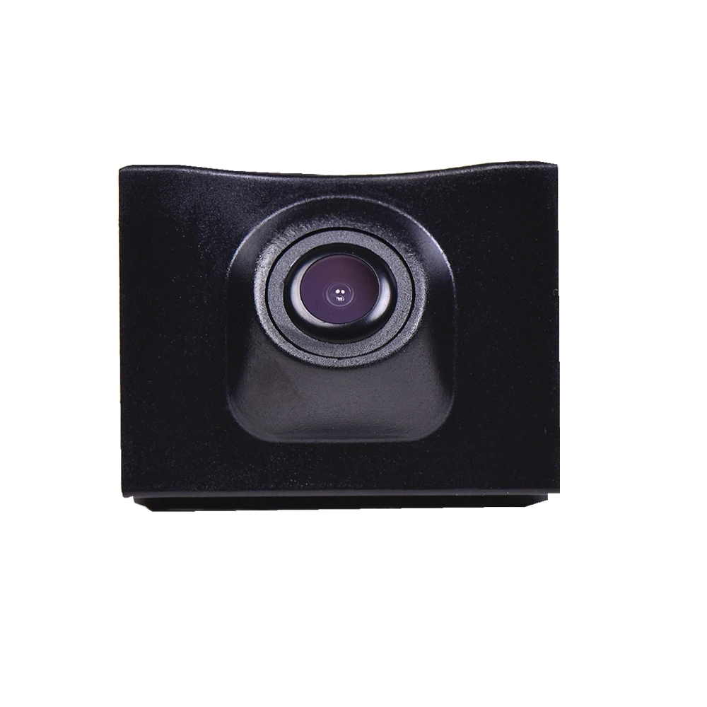 HD Universal Car Front View Camera in Waterproof Case Flush Mounted into Car Badge for Audi Q3 2013-2014