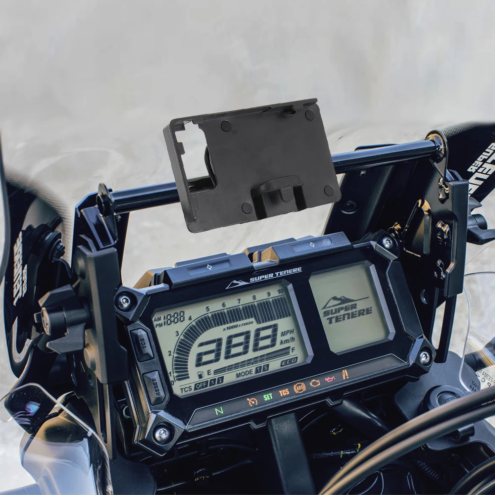 Suporte de navegação de gps para moto, para yamaha xt1200z xt 1200 z super tenere 2017 a 2020