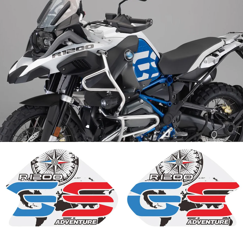 Tank Pad Protector R 1200 GS Stickers Oil Gas Fuel Decals Adventure For BMW R1200GS R1200 ADV GSA